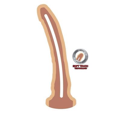 Dildo Dual Density 20,5 cm Realistico con Base Ventosa Get Real